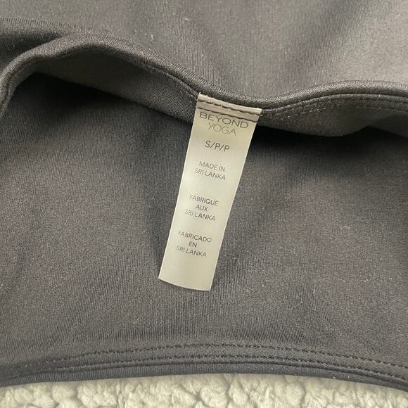 Beyond Yoga Women's Small Black Polyester Elastane Base Tank Sleeveless Bodysuit - Picture 13 of 15